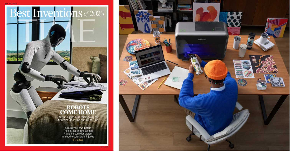 eufyMake UV Printer E1 Named to TIME's Best Inventions of 2025
